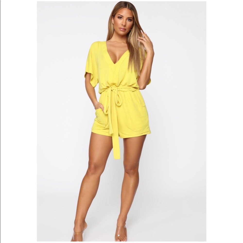 Kimono sleeve romper